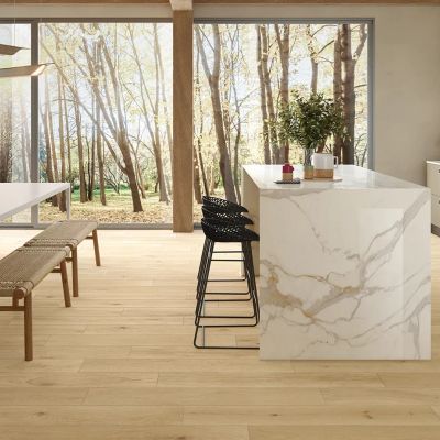 JOURNEY ALMOND - Porcelain stoneware flooring with wood effect _ CERAMICHE KEOPE