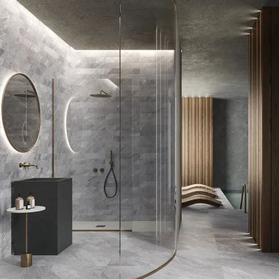 UBIK IVORY - Indoor/outdoor porcelain stoneware flooring with stone effect _ CERAMICHE KEOPE