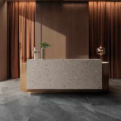 UBIK IVORY - Indoor/outdoor porcelain stoneware flooring with stone effect _ CERAMICHE KEOPE