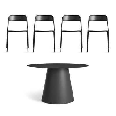 Circula + Trim Dining Set - Image 2