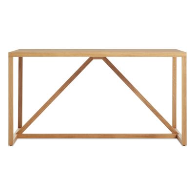 Strut 75" Wood Dining Table - Image 2