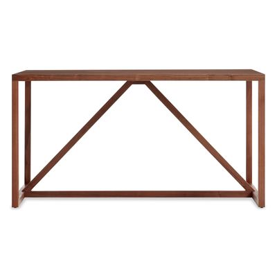 Strut 75" Wood Dining Table - Image 5