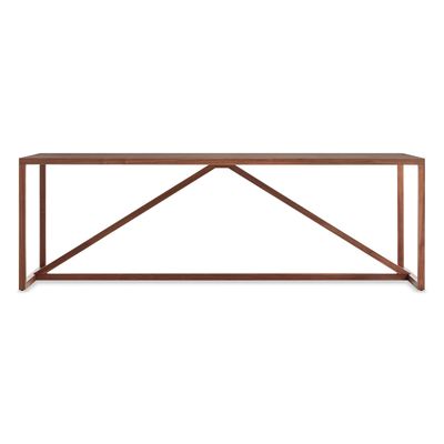 Strut 75" Wood Dining Table - Image 7