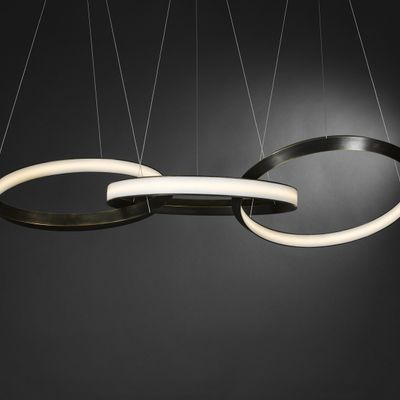 ORACLE Pendant Light | Brass Ring LED Pendant Lighting