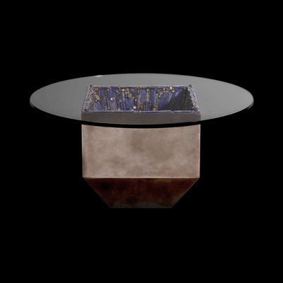 SPECIMEN TABLE | Collectible Art with Inlay of Minerals