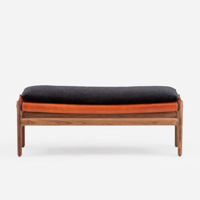124B-Sela-Medium-Bench-by-Luca-Nichetto-in-Danish-oiled-walnut_-dark-tan-leather_-and-Einar-197-fabric--front_Web.jpg