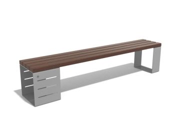 Bench | Metal bench - Model 133 | Encho Enchev-ETE | Park and garden bench | Street & urban furniture