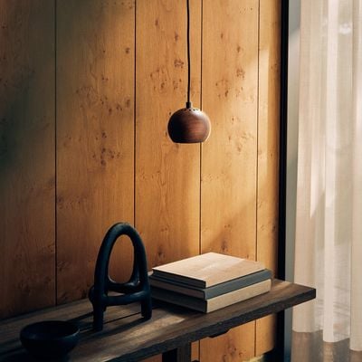 Ball Wood Ø12 Pendant Lamp — F R A N D S E N