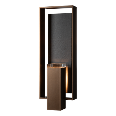 Shadow Box Large w/Slate Dark Sky Friendly Outdoor Sconce - Image 2