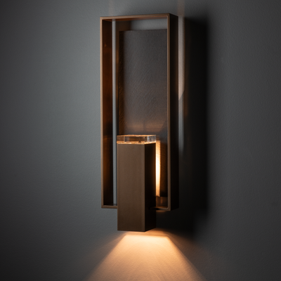 Shadow Box Large w/Slate Dark Sky Friendly Outdoor Sconce - Image 4