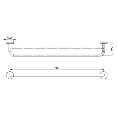 FE811_Festival_Double_Towel_Rail_760mm_Line_Drawing.jpg