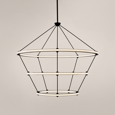 Halo | Chandelier - 3 Rings | Paul Loebach