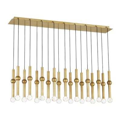 Guyed 18 Light Chandelier Details