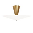 White with Heirloom Brass