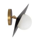 Matte Black with Heirloom Brass