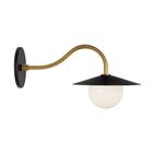 Matte Black with Heirloom Brass