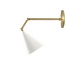 White with Brass