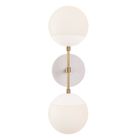 White with Brass