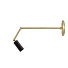 Matte Black with Brass