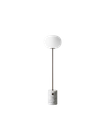 White Marble | Bronzed Brass