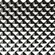 fumé mirrored quilted (glass)