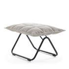 Narrow k ottoman black tubular