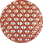 Red (with Orange and Beige)