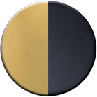 Gold/Matt Black