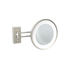 Satin-finished nickel