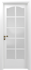 White lacquered