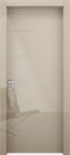 Glossy dove grey lacquered