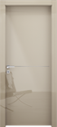 Glossy dove grey lacquered
