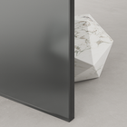 41 - Grey Satin glass