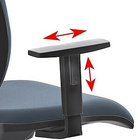 2D Adjustable extensible nylon arms