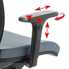 4D adjustable rotating extensible black arms with stretchable soft touch top arm