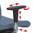4D adjustable rotating extensible stretchable soft touch arms