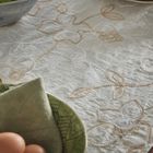 Ivory Base - Beige Embroidery