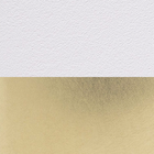 White / Brass