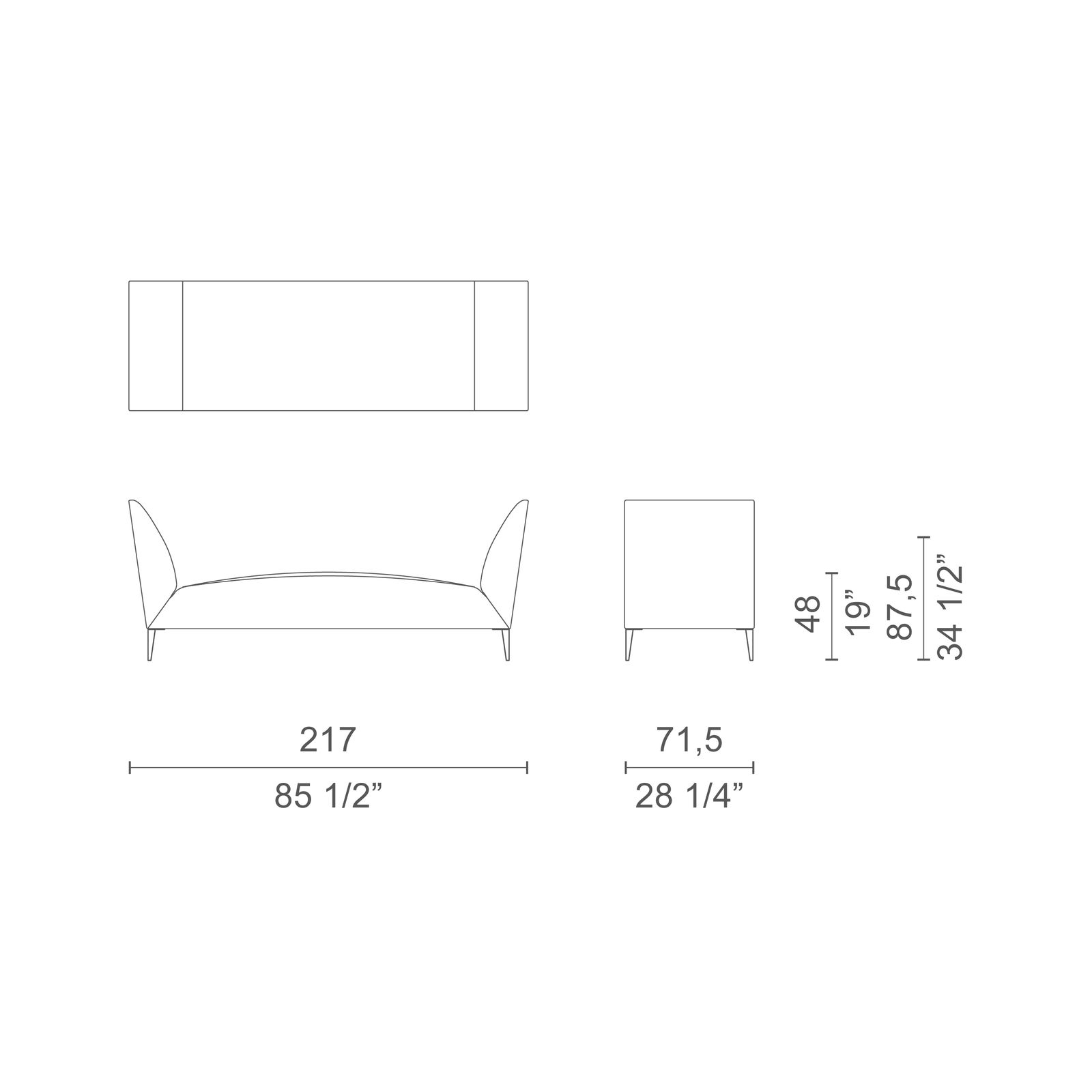 Daybed dimensions
