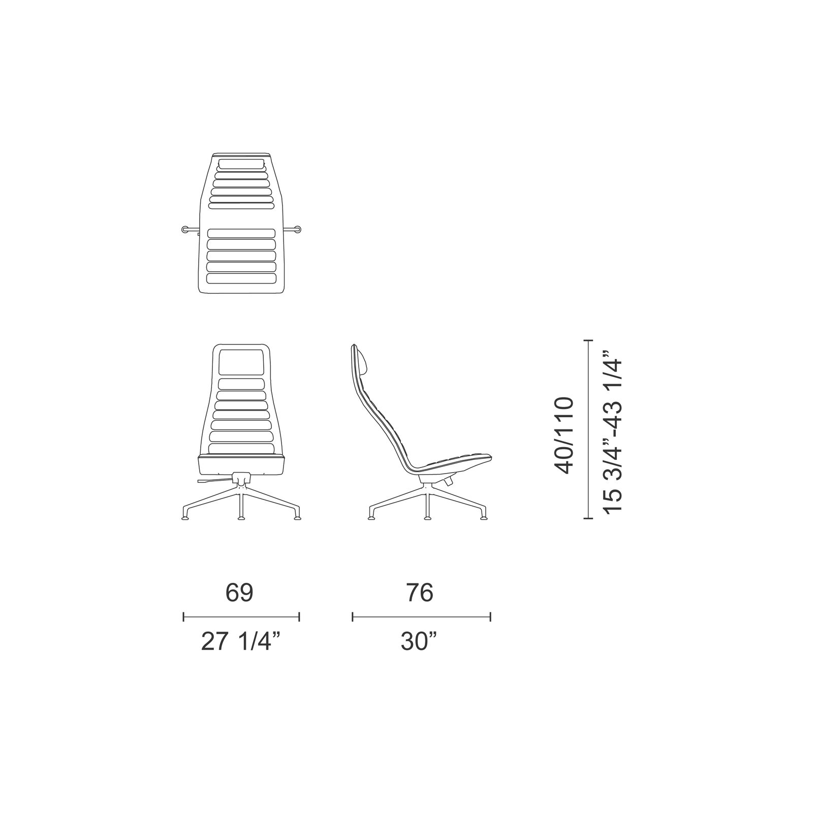 Lotus (Attesa) dimensions