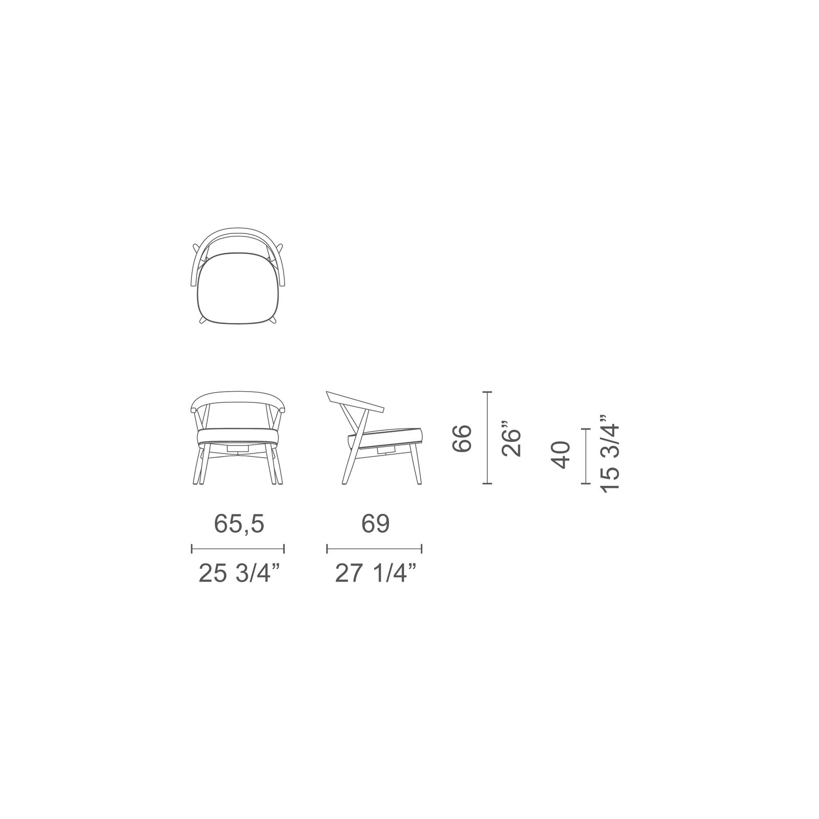 Newood Relax Light dimensions