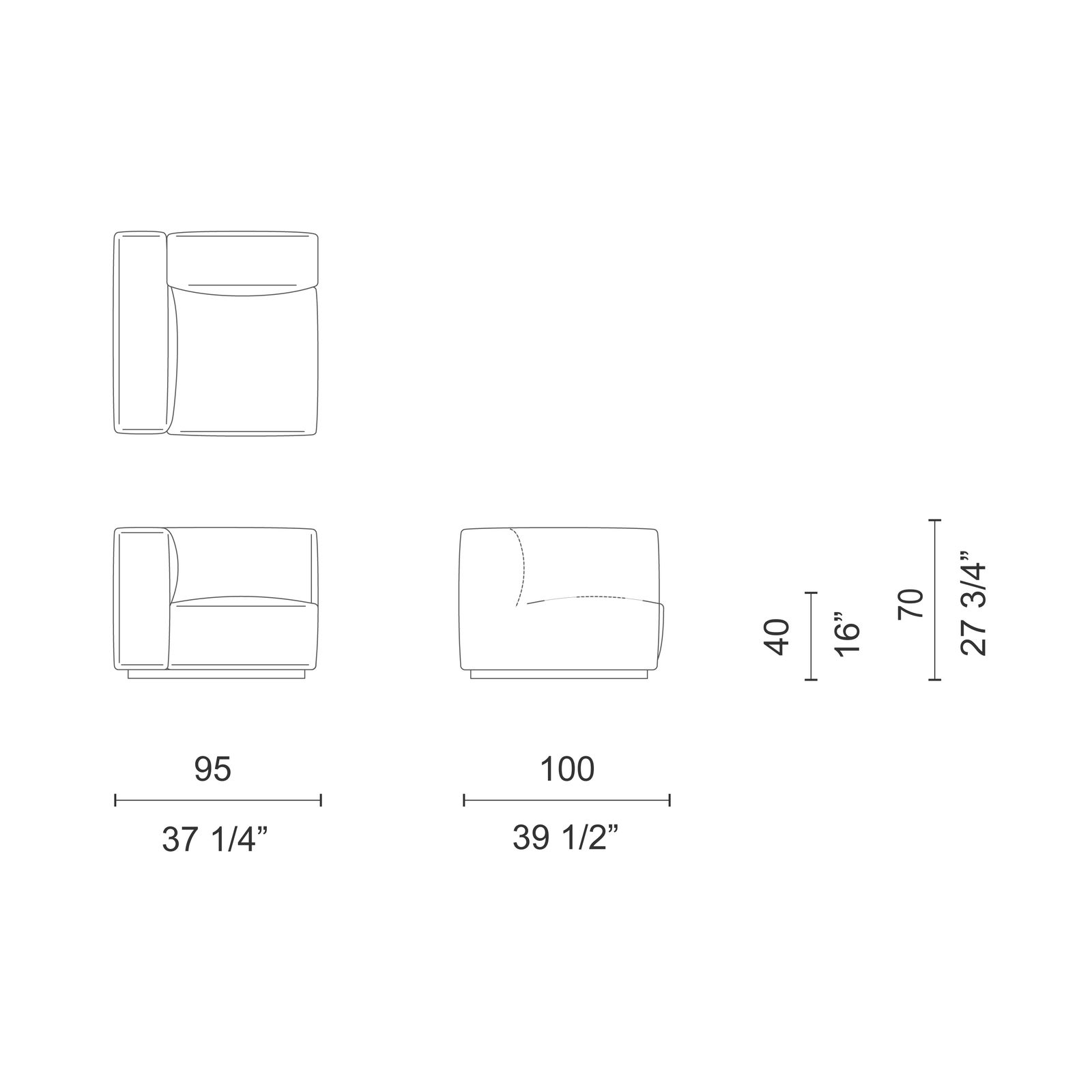 Oblong Plus dimensions