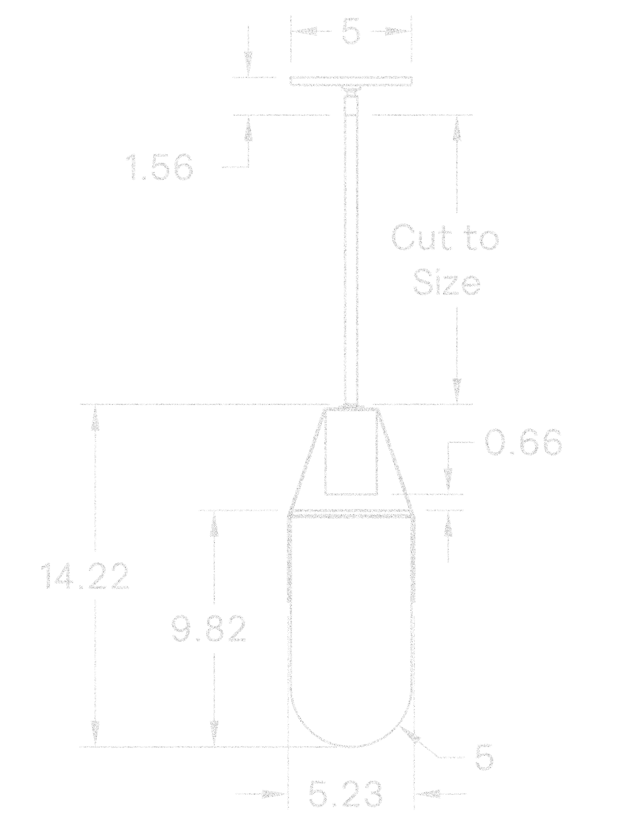 Well Pendant Mini dimensions