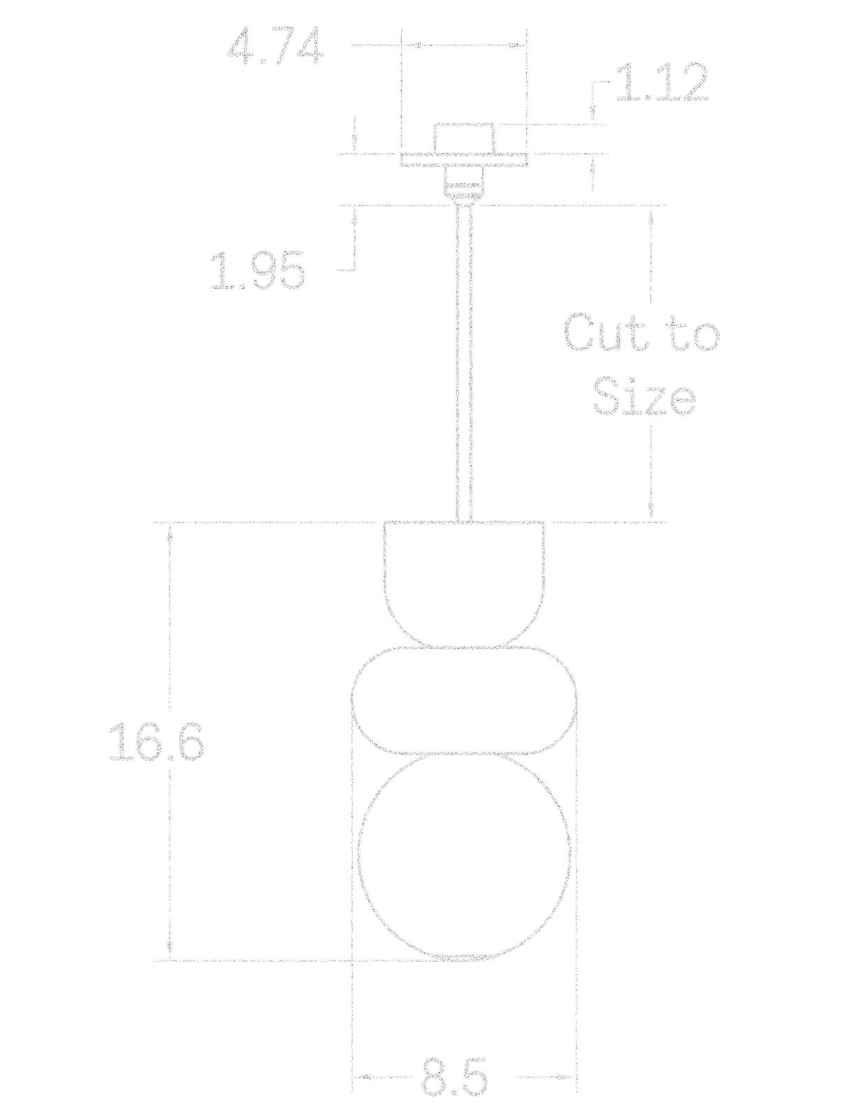 Alabaster Totem 3 dimensions