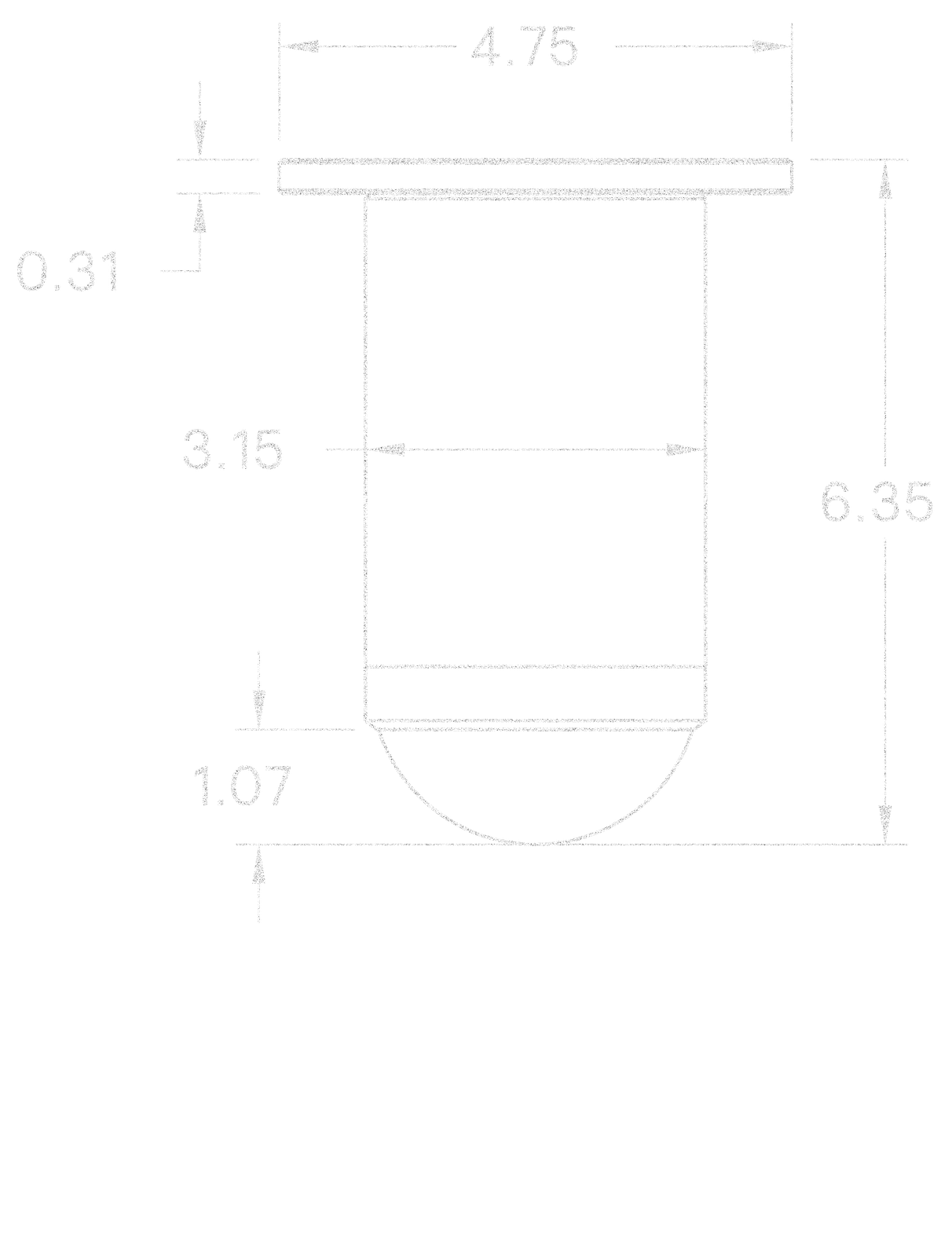 Summit Downlight dimensions