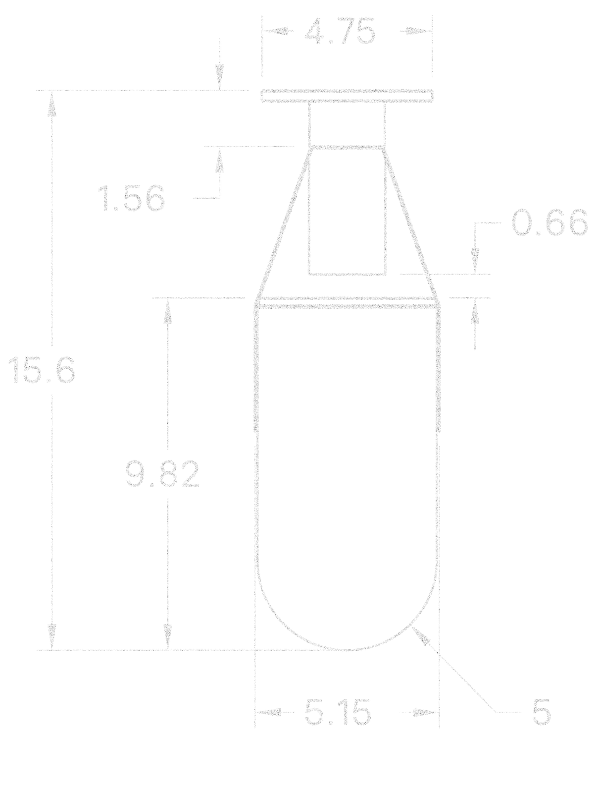 Flush Well Mini dimensions