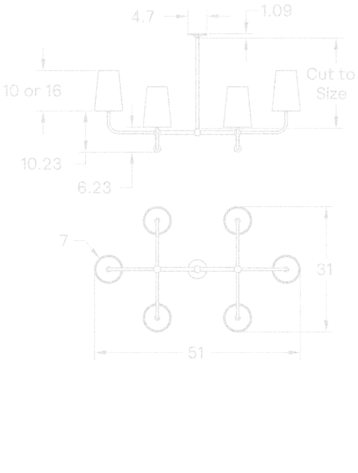 Bola 6 Chandelier dimensions