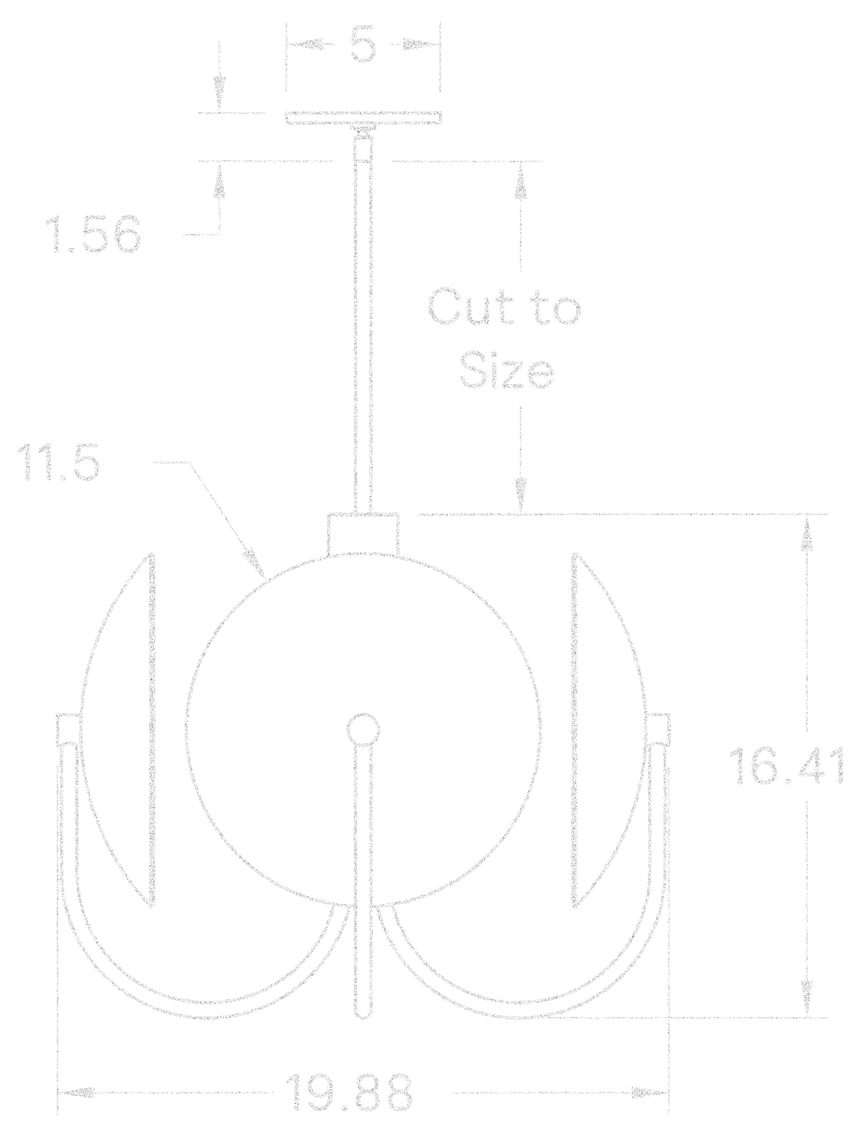 Aperture 4 20" dimensions