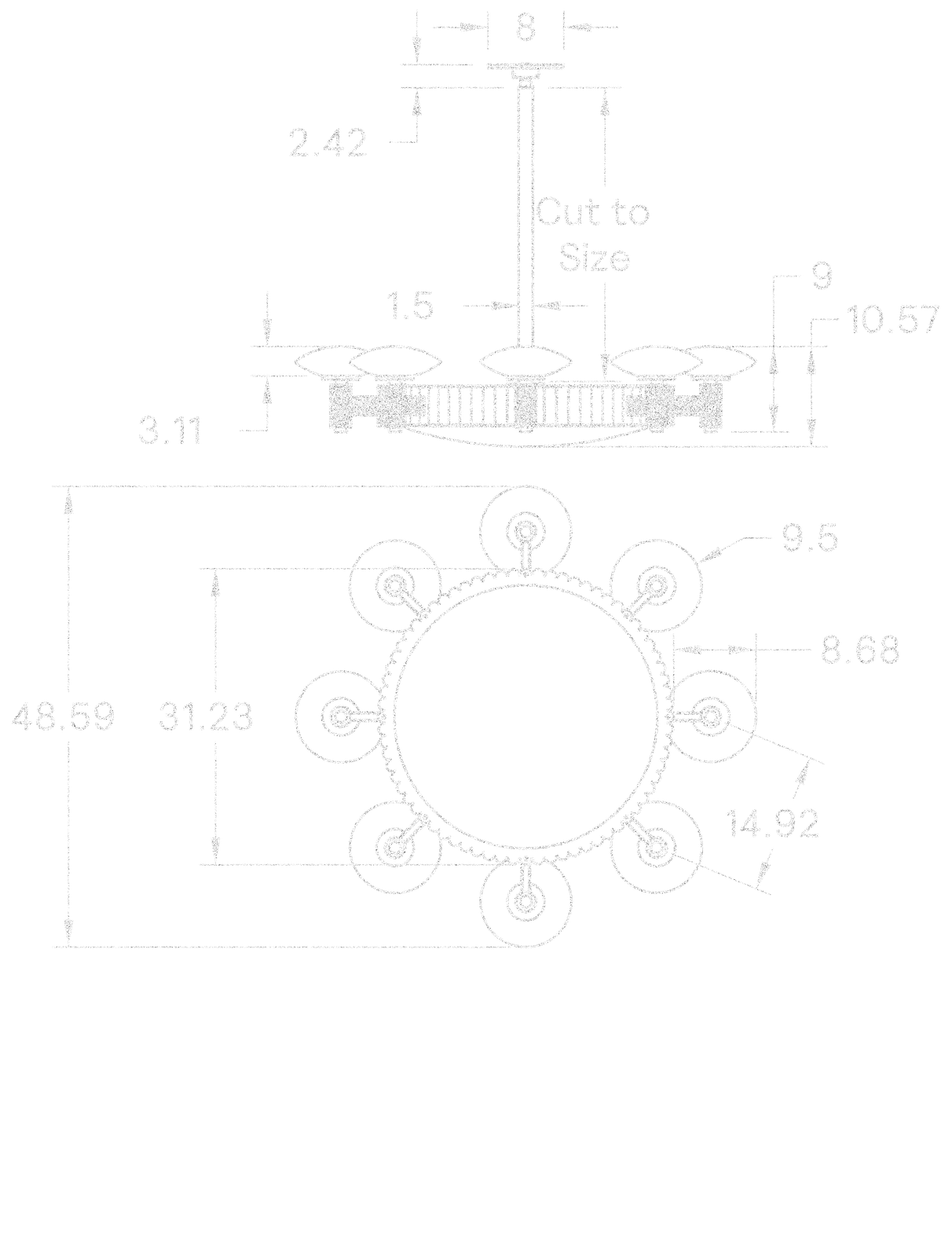 Grand Meridian dimensions