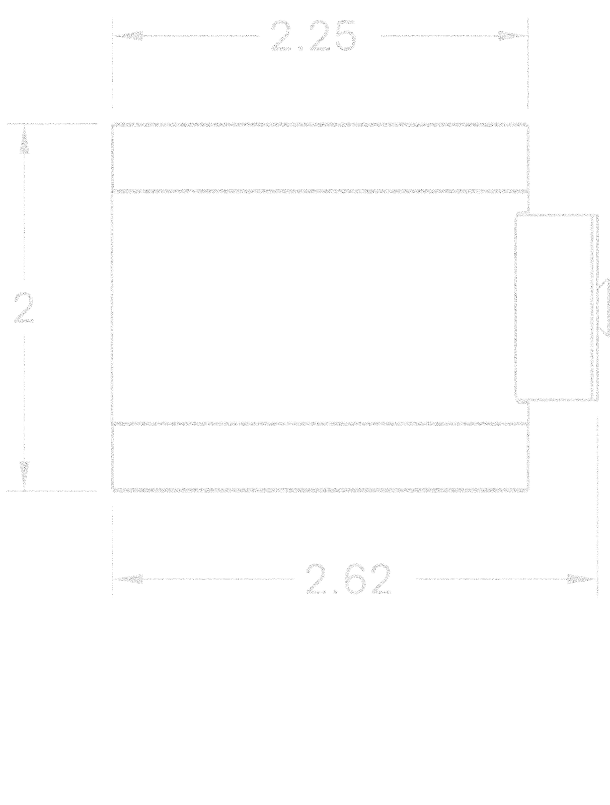 Court II LED Module - 120V dimensions